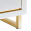 Commode 6 tiroirs Palm Gate - Blanc nuage