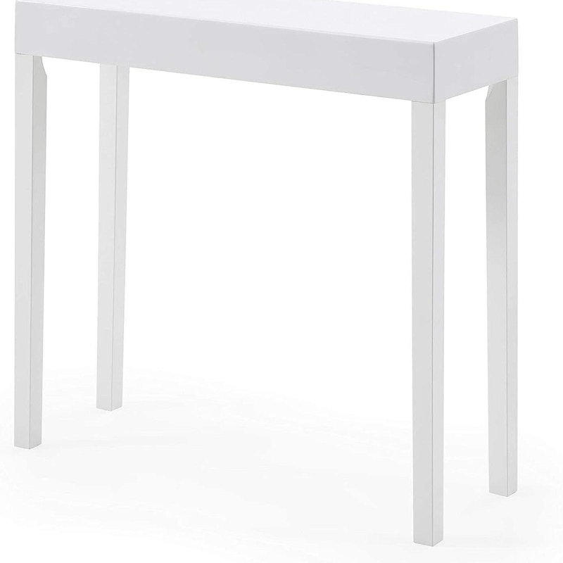 Modern Amy Console Table, Sofa Table, White