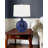Padua 27 in. Admiral Blue Table Lamp