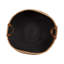 Panier de rangement rond en ruppie maritime