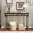 Modern Vintage Mirror Console Table, Sofa Table