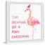 «Dreaming Pink Christmas», reproduction encadrée-1918950983