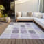 Tapis géométrique intérieur / extérieur lavable à la machine Kimberlin ACN2182-113433110