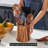 Tabletop Wooden Cutlery Rack
