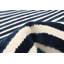 Tapis géométrique bleu / vert tissé à la machine Zuma-1458569868