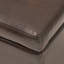 Banc de rangement rembourré en cuir Eumid Pu-1099062420