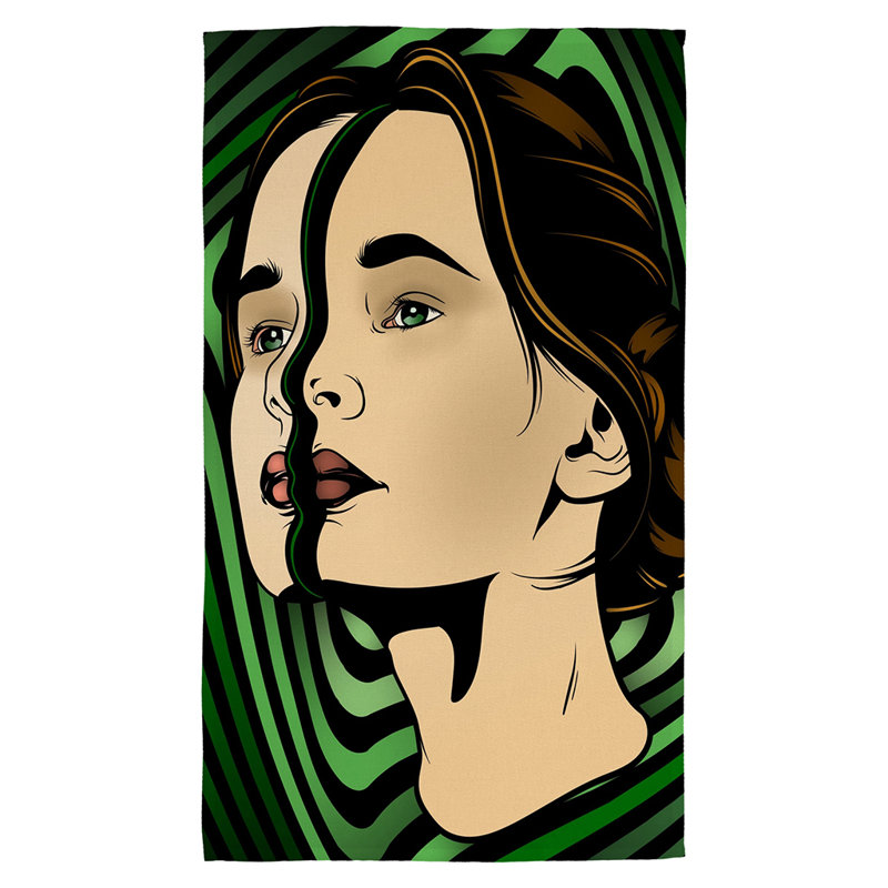 Dujuana Waffle Tea Towel Kitchen Towel