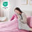 Nestl All Season Solid Lightweight Down Alternative Reversible Comforter-985451503-985451509