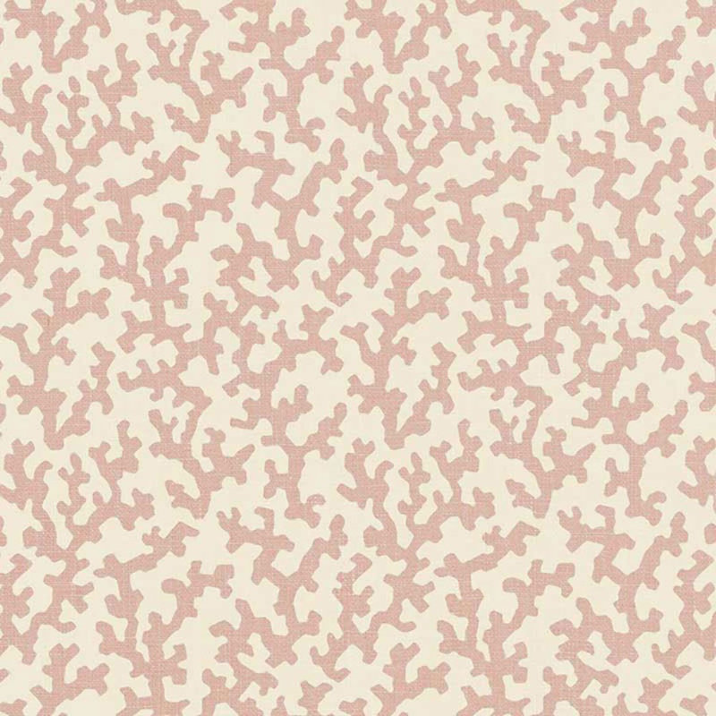 Tissu Schumacher x Veere Grenney, Rose du temple