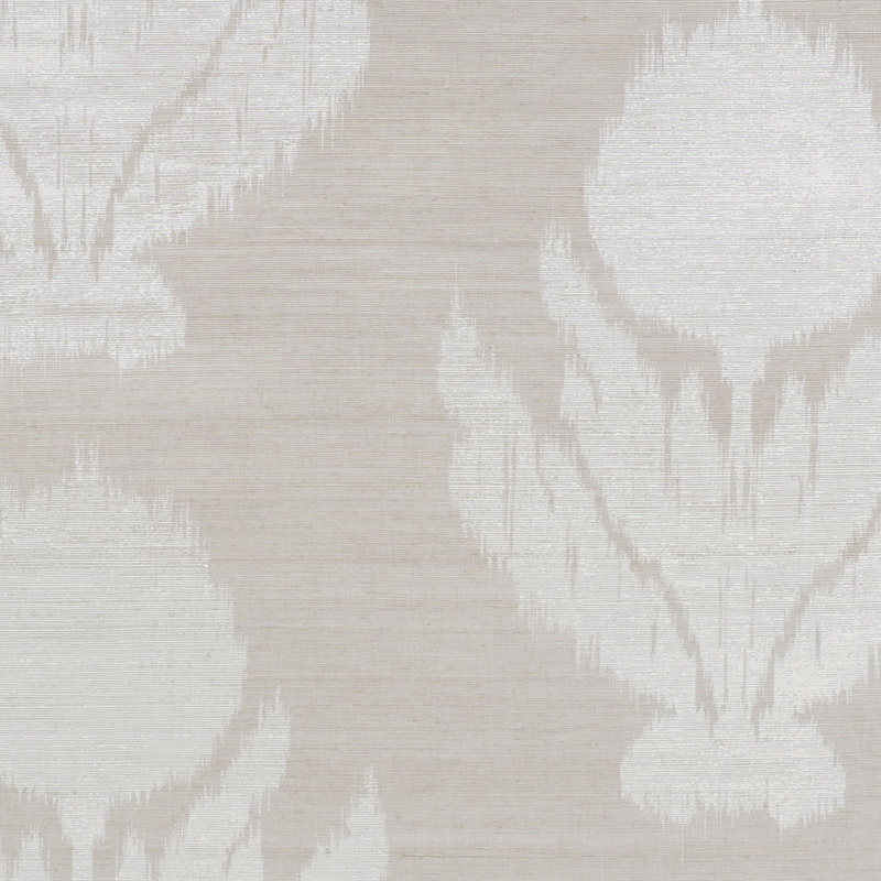 Agra Hemp Shimmer Wallpaper, Moonstone