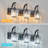Modern Crystal Vanity Light Dimmable Wall Sconce for Dressing table Bathroom (3-Light)-864938384