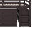 Lit mezzanine double bas avec cabinet-2130900260