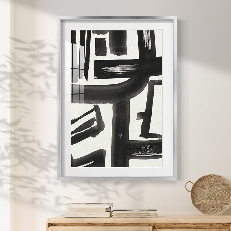 «Inkwell Intersect II», reproduction encadrée