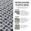 Carreaux de terrasse emboîtables en plastique imperméables-111809126