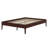 Sturdy Wooden Platform Bed Frame with Strong Metal and Wood Slat Support-1391433163