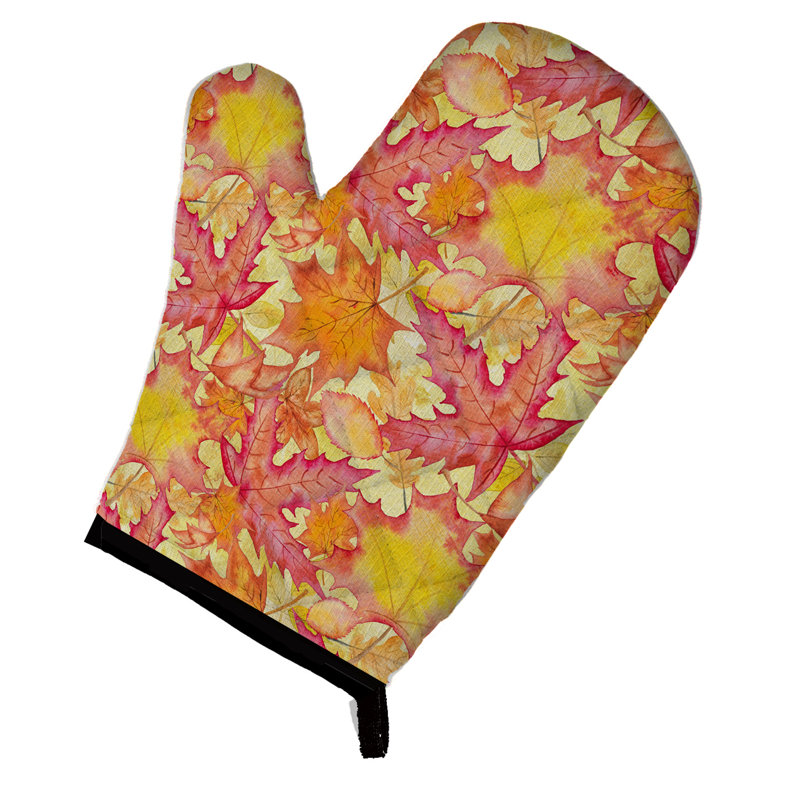 Caroline's Treasures Floral Oven Mitt