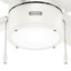 Ventilateur de plafond standard à 4 pales de 42 po avec chaîne de traction et ensemble d'éclairage inclus Beck-90708289