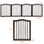 Comer Wood Free Standing Pet Gate
