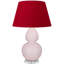 Lampe de table double gourde en céramique-129242494-129242510