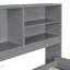 Full Daybed With Cabinets, Drawers And Upper Shelves-2117887452