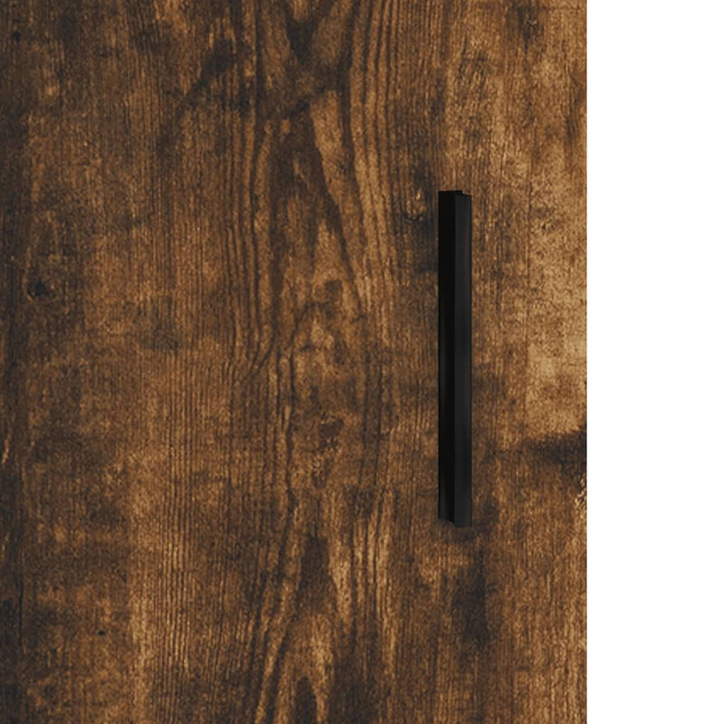 Medalia Bathroom Cabinet, Smoked Oak