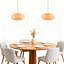 Lustre en rotin Farmhouse