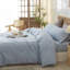 Ensemble de housse de couette 100% coton délavé LifeTown-116490160-116490148
