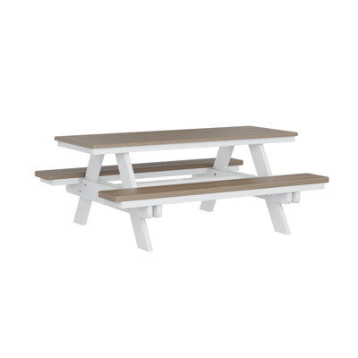Table de pique-nique rectangulaire Berlin Gardens Ada