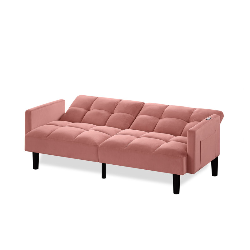 Canapé-lit futon Futons, Rose
