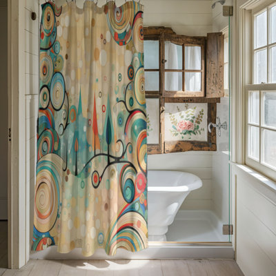 Magical Tree - Rideau de douche Premium