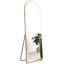 4Th Generation, Full Length Wall Mirror, Gold Aluminum Alloy Frame, Porch, Dressing Room