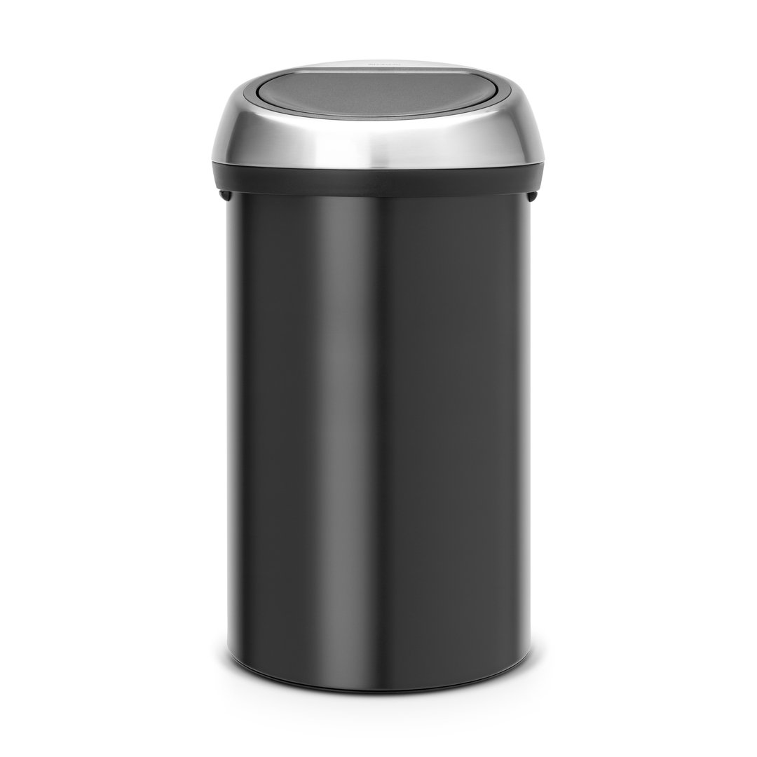 Brabantia Touch Top Trash Can, 16 Gallon Brabantia