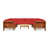 Brown Frame/Red Cushion