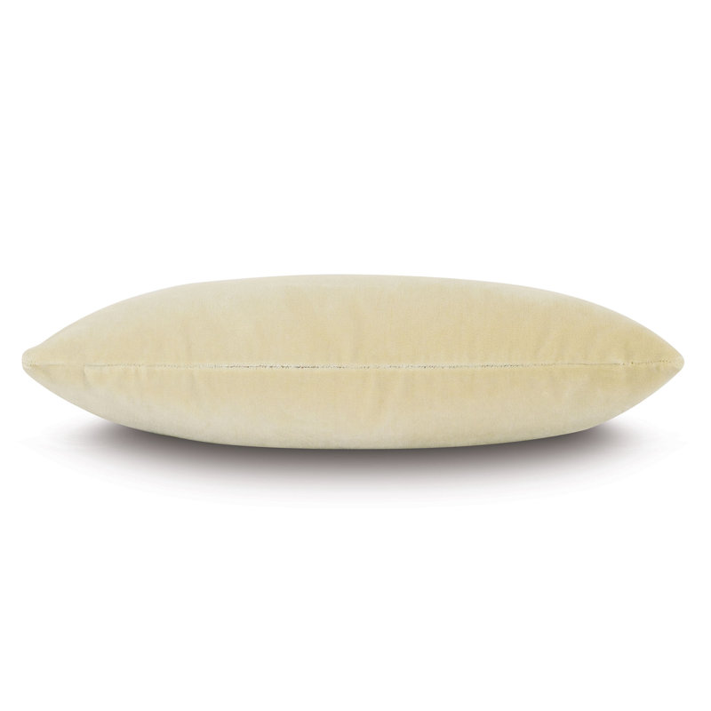 Capra Square Pillow Cover & Insert, Sand, 11" x 21"