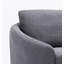 Canapé en tissu d'ameublement en tissu gris-530143610