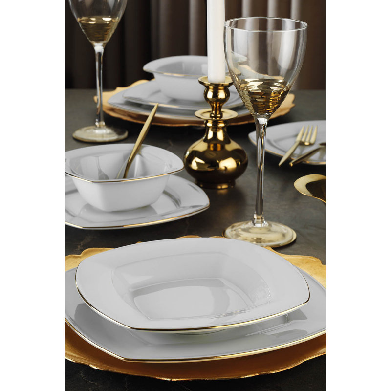 Tayah Dinnerware Set 24 Piece - Service for 6