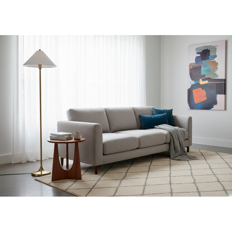 Esme Floor Lamp, Antique Brass