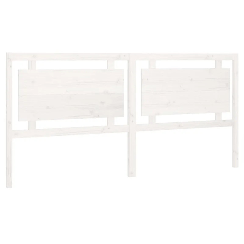 Schiavo Solid Wood Headboard, 205.5 x 100 cm, White