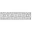 Sevillano 8" x 2" Ceramic Listello Tile Trim in White