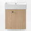 Ensemble de meuble-lavabo simple 21,6 po avec dessus en céramique Lorimar-2088653085-2088653087