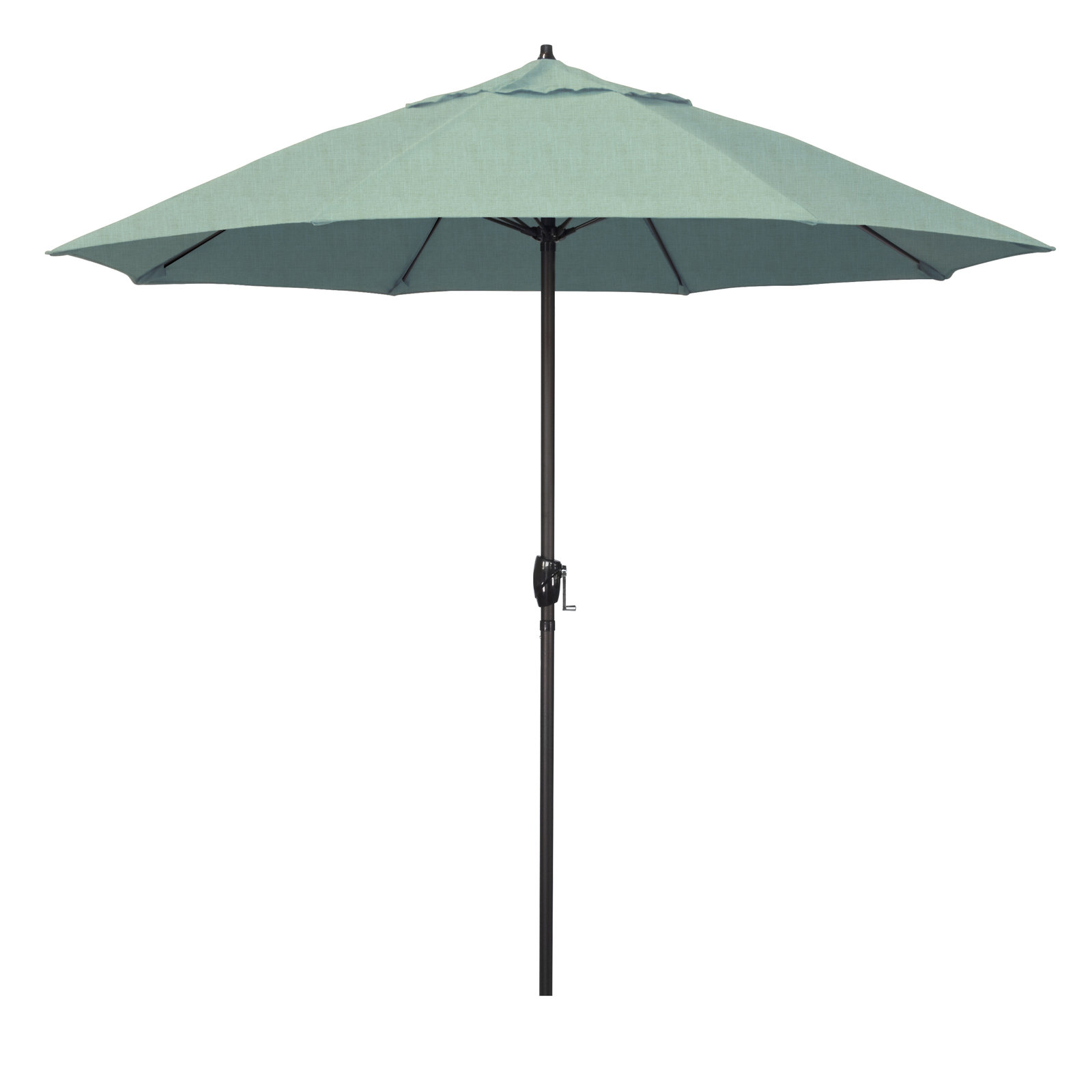 Deshaun 9' Sunbrella® Market Umbrella, Canvas Spa Sunbrella® Canvas