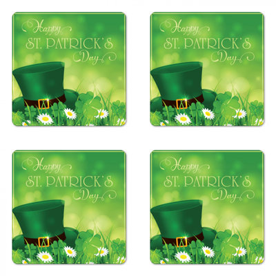 Square 4 Piece Coaster Set