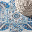 Tapis ivoire / bleu Lathem-1440378316