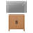 Farmhouse Wood TV Stand With Storage Cabinet For Tvs Up To 50 Inch, Rustic Entertainment Center With Doors & Shelves, Media Console Table For Living Room, Bedroom, Or Office, Beige-863294470