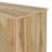 Retro 3-Door Sideboard With Large Storage Space Artificial Rattan Doors And Metal Handles-804891142