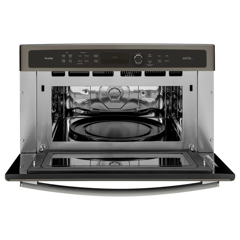 Advantium 29.75" Convection Electric Single Wall Oven, Slate