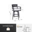 Chaises de bar 2 pièces Modern Modern-991298492