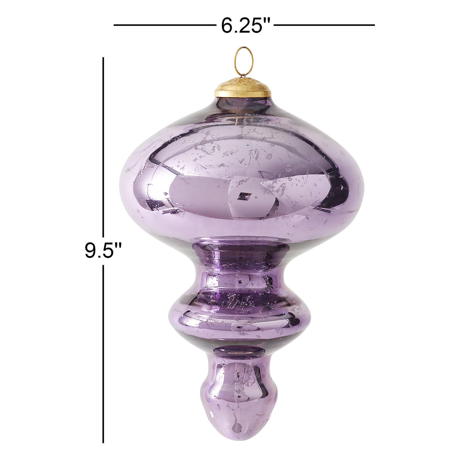 10" Finial Ornament