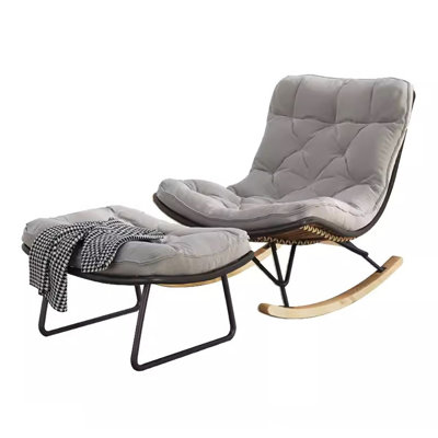 Chaise berçante simple et décontractée moderne