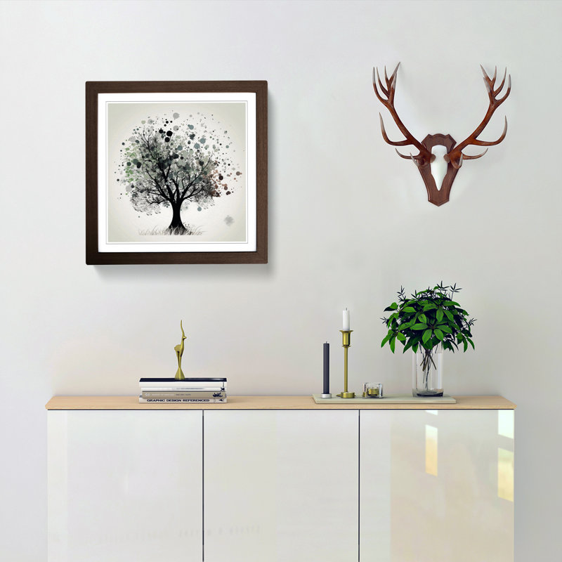 Tree - Framed Print, Walnut